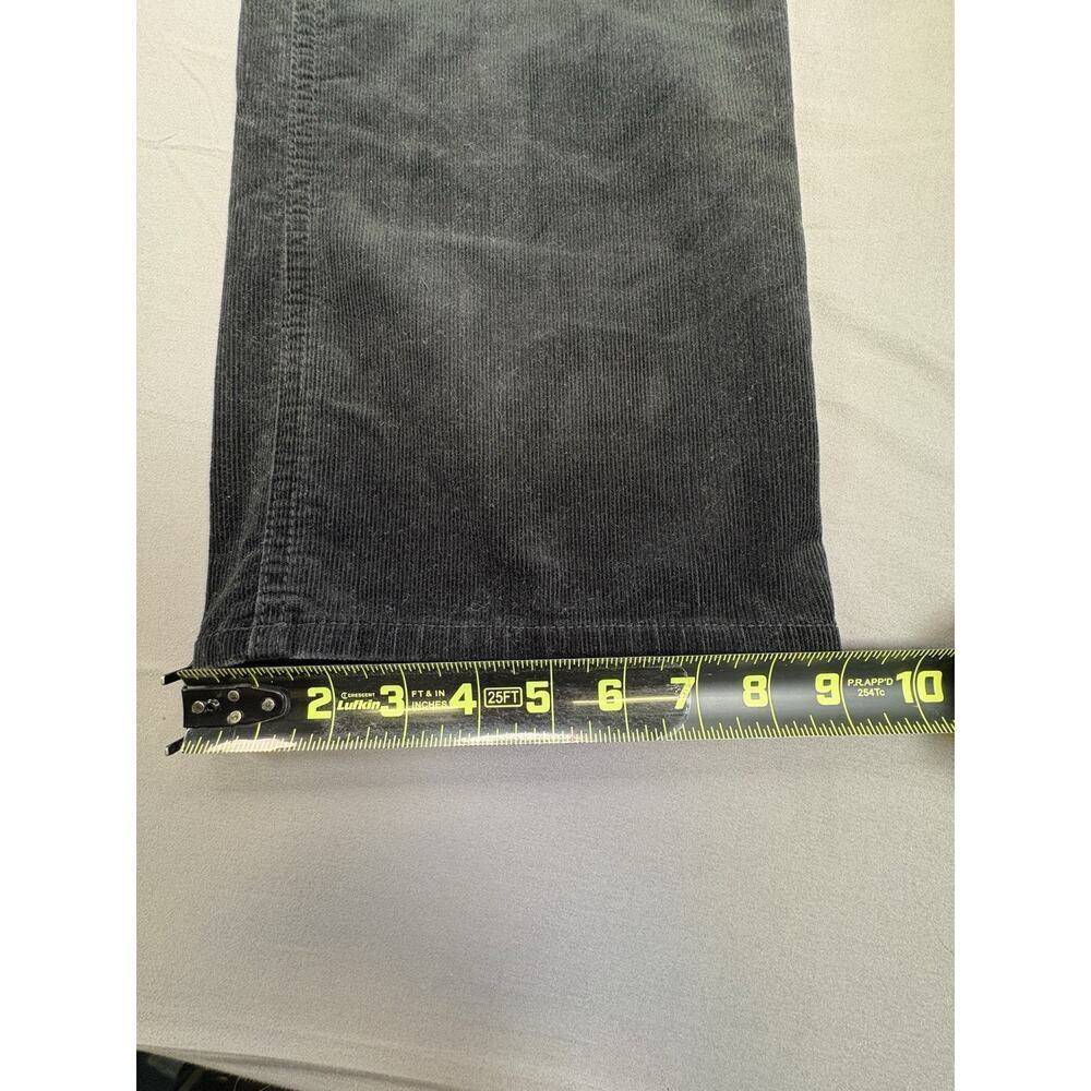 Eddie Bauer Black Corduroy Women’s Straight Leg Mid Rise Pants Size 8 - Picture 8 of 11